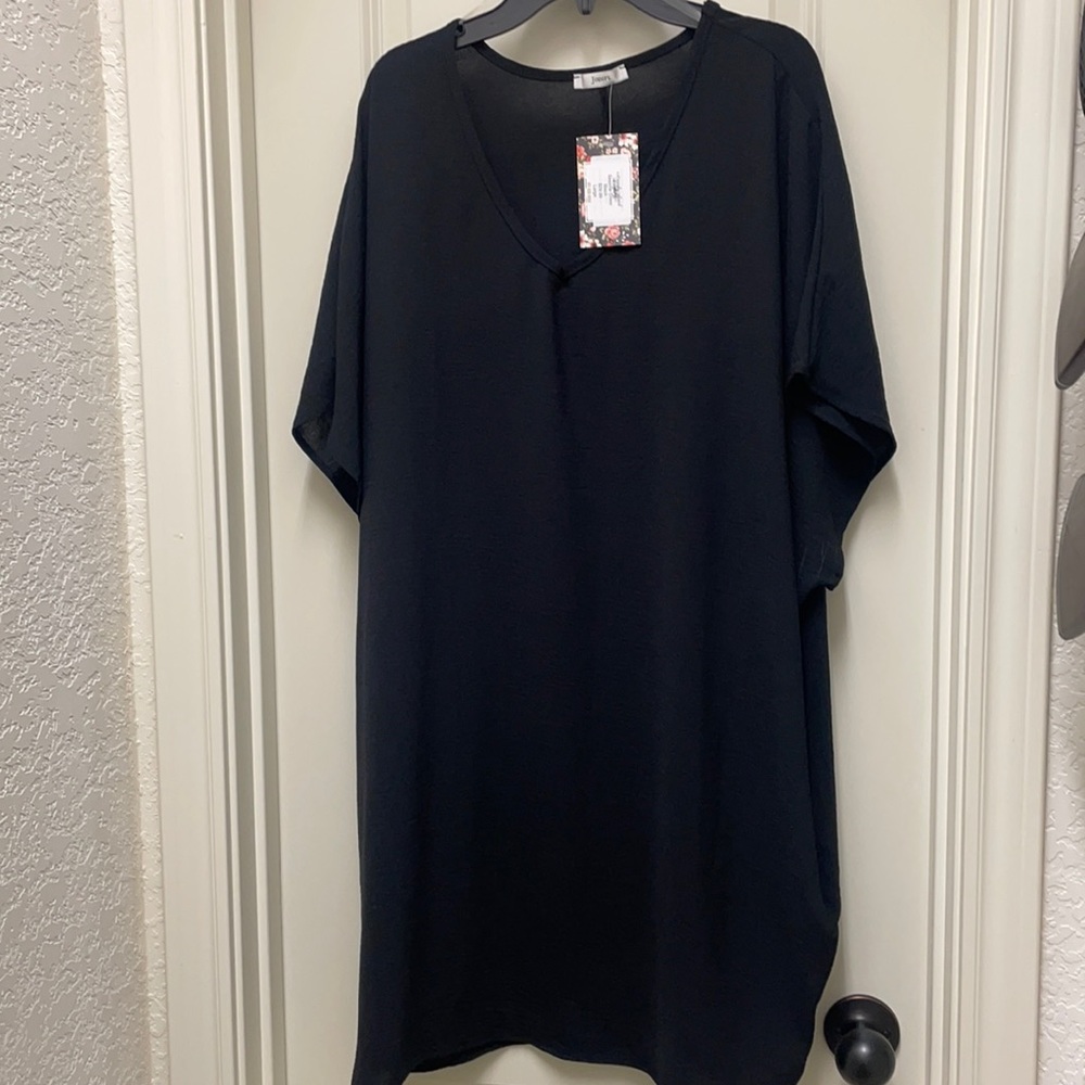 Super Cute Black Dress with Pockets